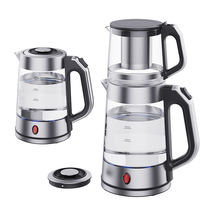 Электрический стеклянный чайник YUEKON с чайником, бытовая техника Skd Ckd, набор русского самовара с фильтром