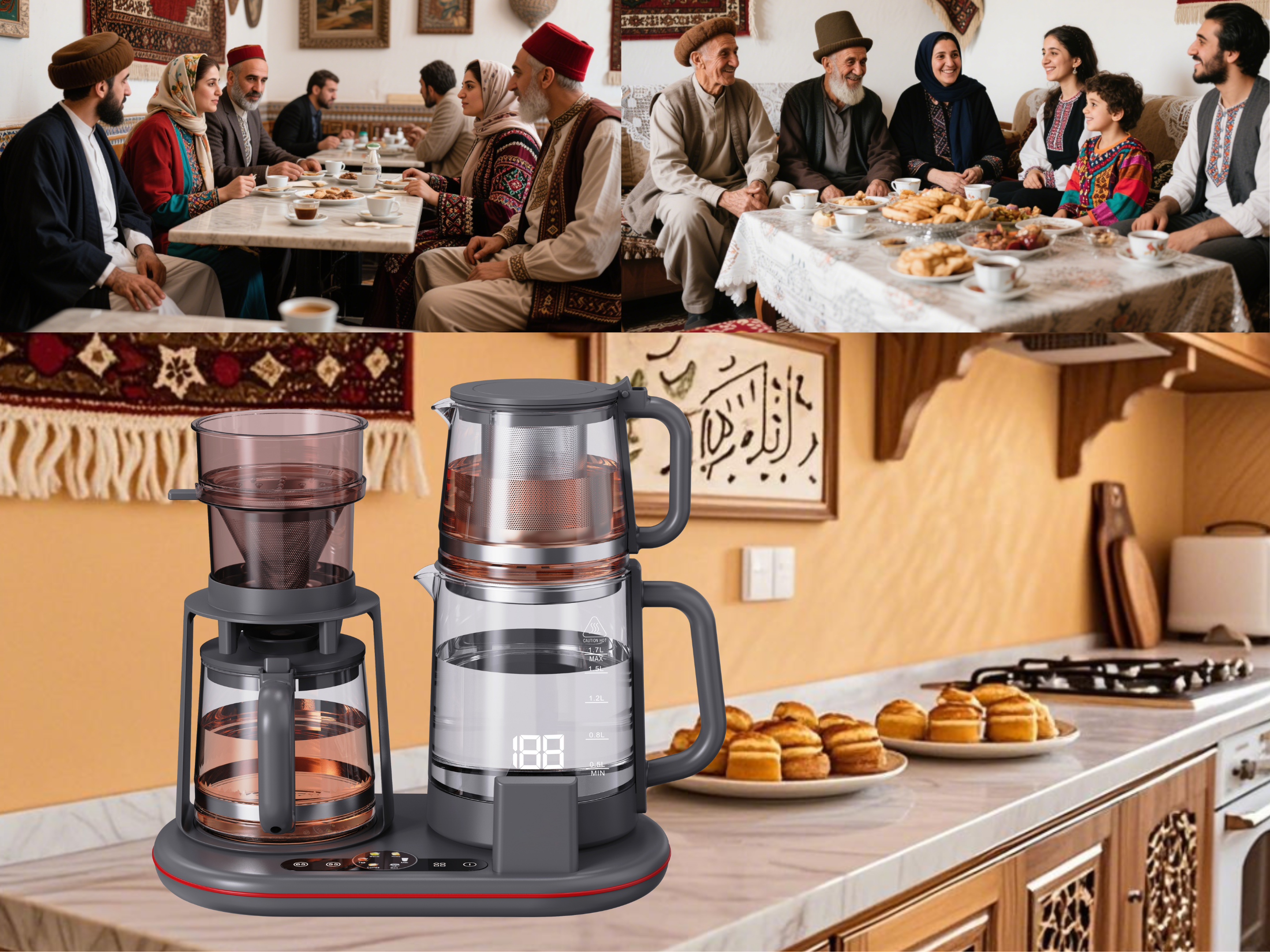 3-в-1 Smart Tea and Coffee Machine: Smart Innovative Products