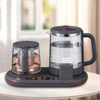 Новые наборы сенсорного управления, чайник с цветным дисплеем, домашний умный чайник, стеклянный электрический чайник и набор самоваров