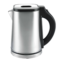 Заводская цена из нержавеющей стали 1,6 л, большая емкость, легкая очистка, новая модель дизайна для электрического чайника