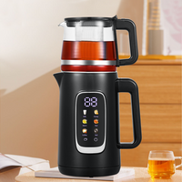 Горячая продажа приборы двойной слой 1,5 л+1,1 л из нержавеющей стали электрическая вода чайник арабский самовар