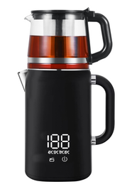 Бытовой чайник с горячей водой, самовар, чайник, электрический чайник, набор подносов с цифровым контролем температуры 