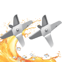 Кулинарная машина Коммерческое микшер -лезвие часть 304 Запасные смесители из нержавеющей стали для домашнего лезвия соковыжималки 