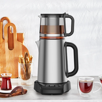 Домашнее прибор OEM Custom Электрический стеклянный чайный чайный набор 