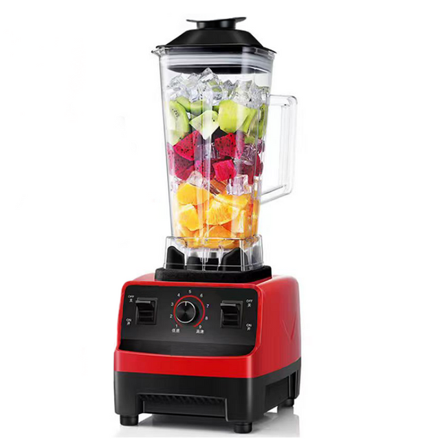 Коммерческий блендер для льда Licuadoras Electric, 1800 Вт, высокоскоростной и мощный двигатель, 2-литровый блендер для кухонного применения